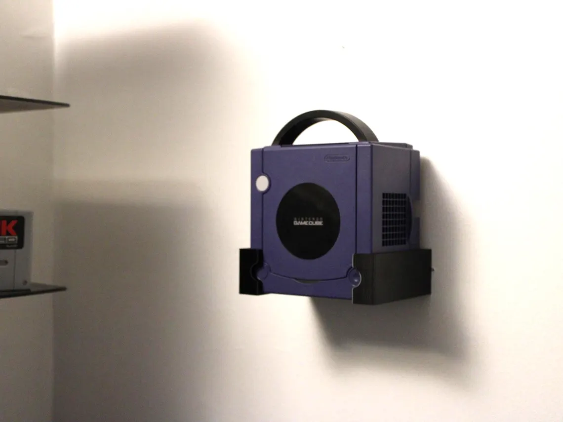Nintendo Gamecube Wall Mount